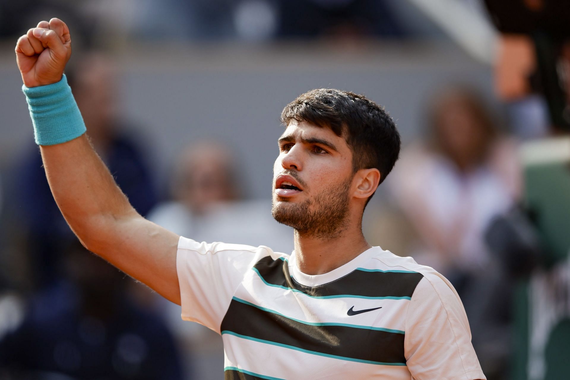 Alcaraz at the 2025 French Open (Image Source: Getty)