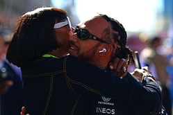 Naomi Campbell poses in stunning outfit on the red carpet of Lewis Hamilton-backed F1 movie
