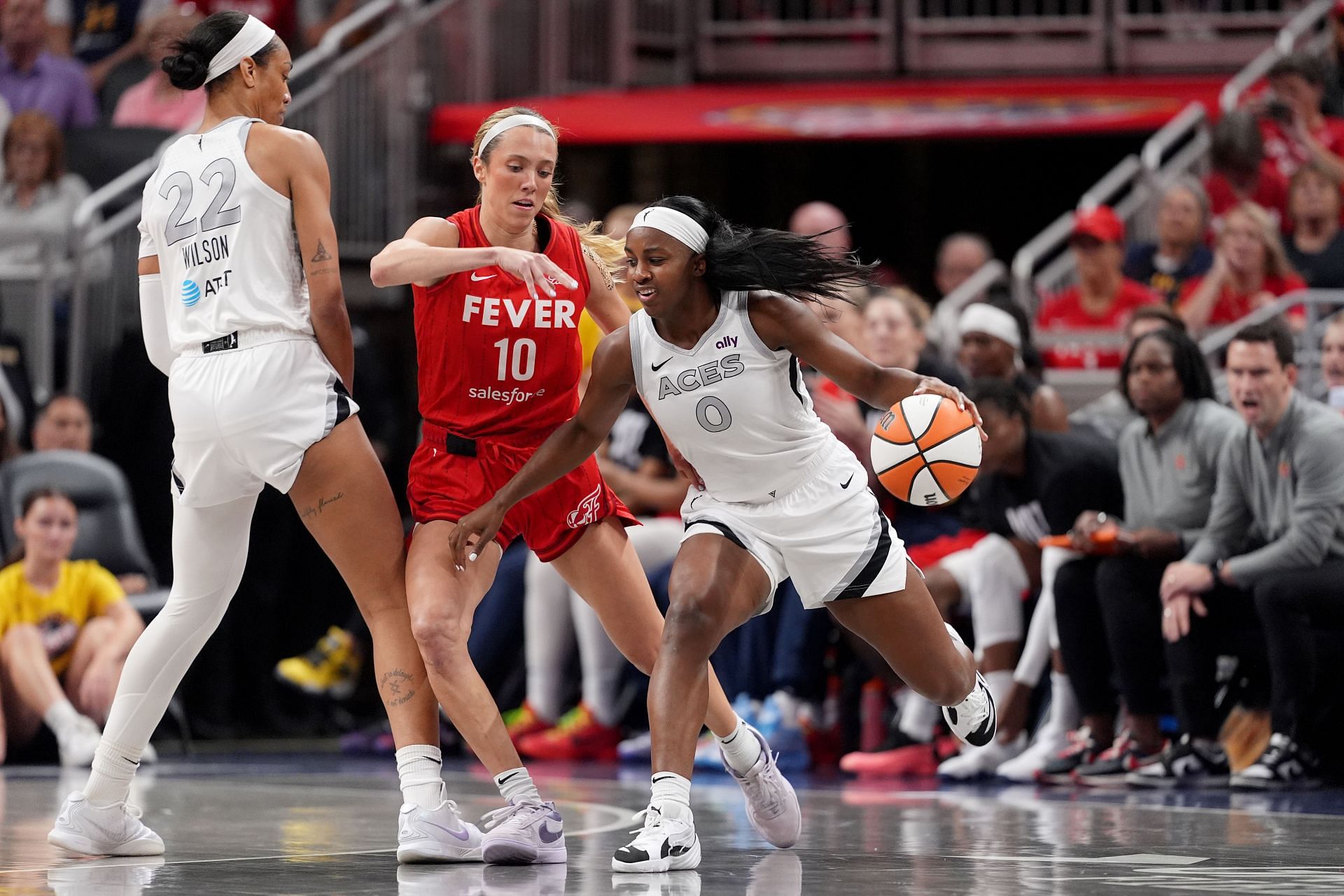 Las Vegas Aces v Indiana Fever - Source: Getty