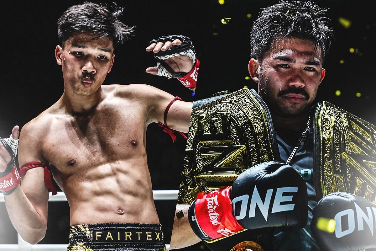 Aliff Sor Dechapan and Prajanchai PK Saenchai - Photo by ONE Championship