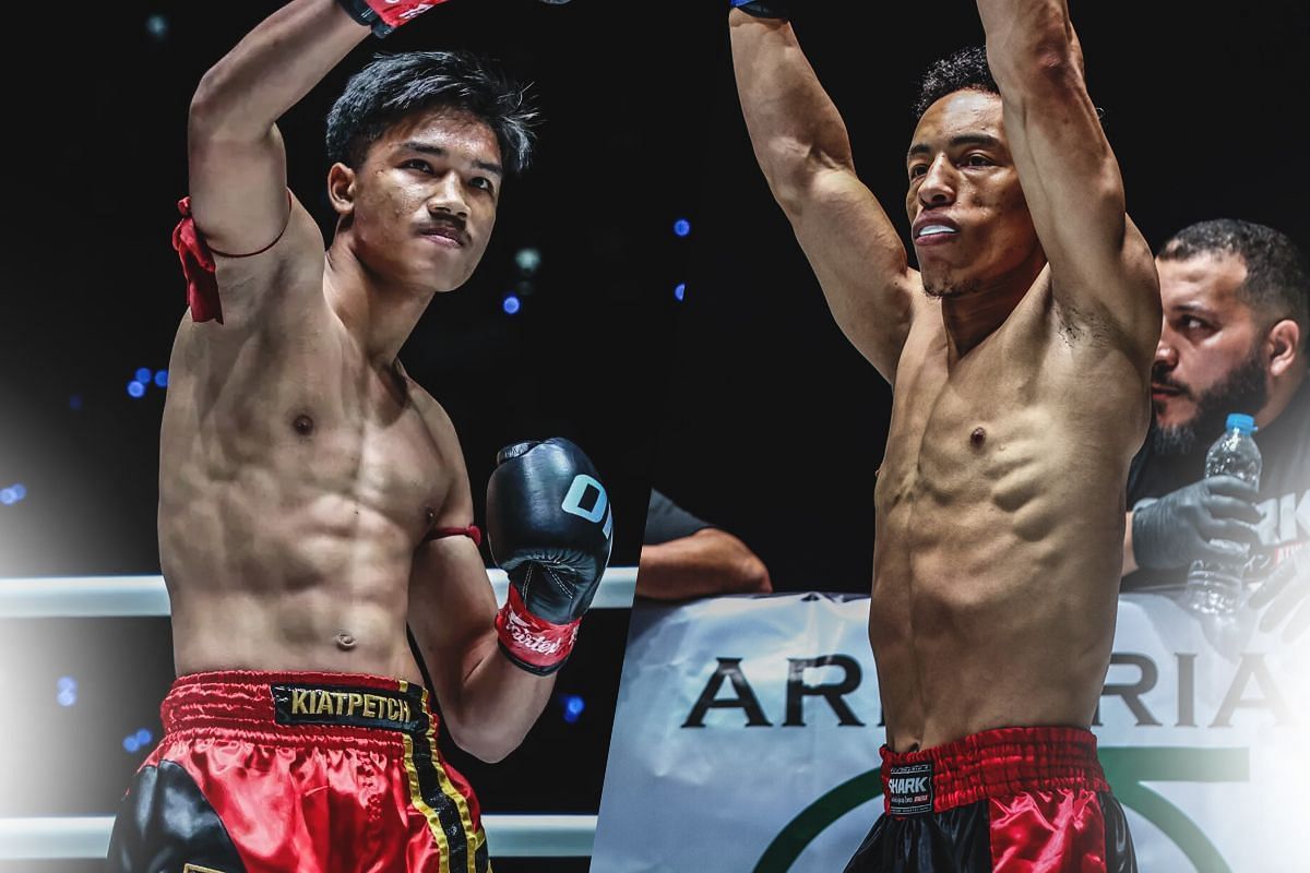 (From left) Aliff Sor Dechapan and Elmedhi El Jamari.