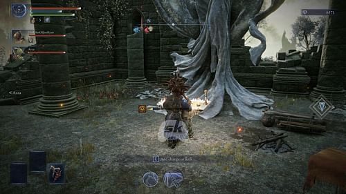 Collect the flask charges from the churches (Image via Sportskeeda Gaming // FromSoftware)