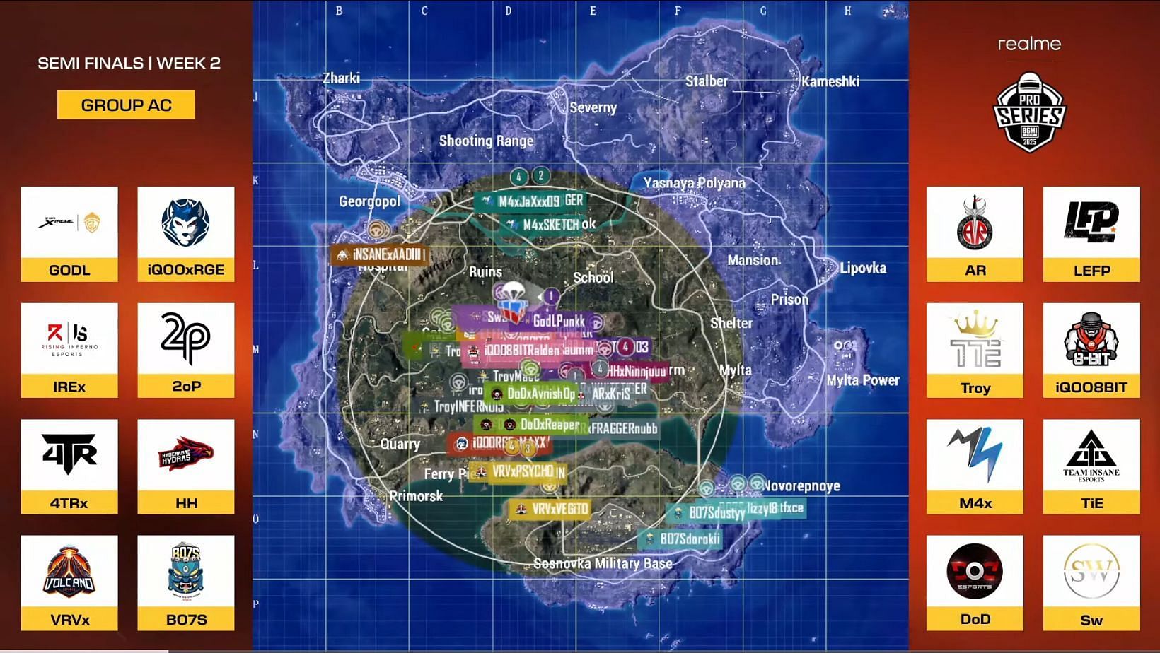 Day 3 of BMPS 2025 Semifinals Week 2 took place on June 21 (Image via YouTube/Krafton India Esports)