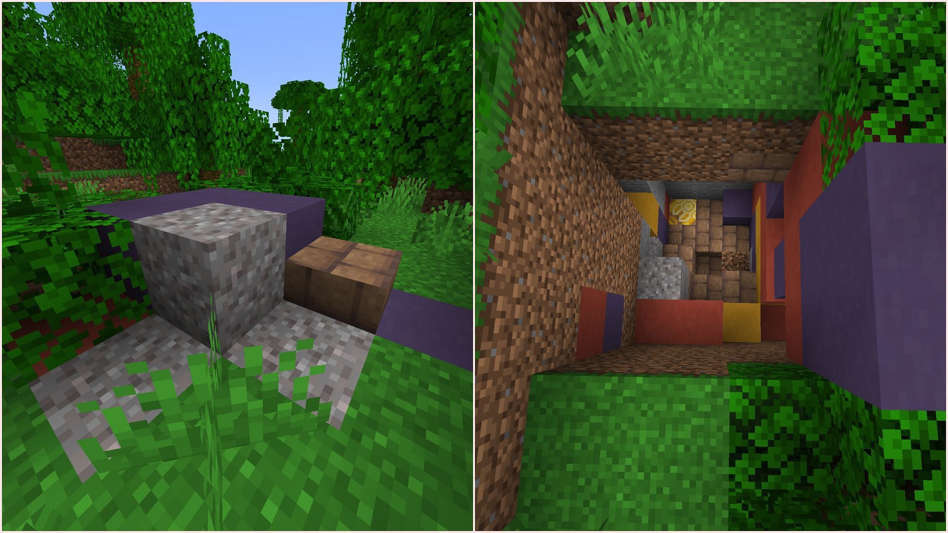 Trail Ruins can be quite peaceful for those who are not thrill-seekers (Image via Sportskeeda Gaming || Mojang Studios)