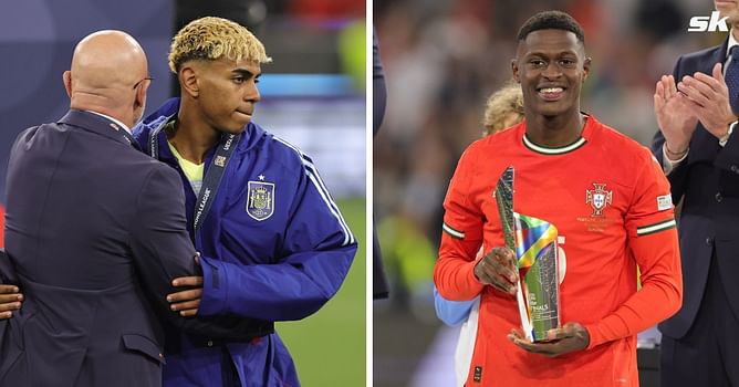 “He’s in your pocket” - Fan makes hilarious claim about Lamine Yamal after meeting Nuno Mendes, video emerges