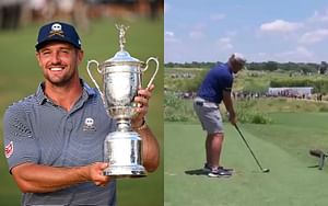 WATCH: Bryson DeChambeau miss hole-in-one by inches at LIV Golf Dallas
