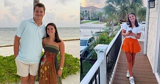 1 day after getting married to Drake Maye, Ann Michael Hudson enjoys romantic seaside moment with Patriots QB