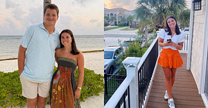 1 day after getting married to Drake Maye, Ann Michael Hudson enjoys romantic seaside moment with Patriots QB