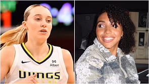 Paige Bueckers' reaction says it all as Azzi Fudd juggles glamour and grit in latest BTS clip