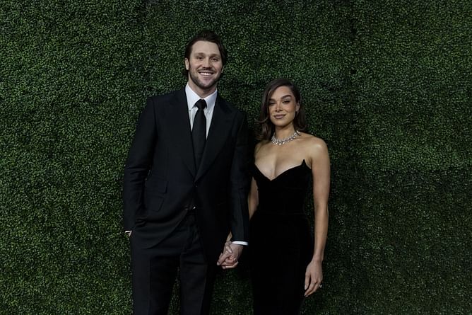 "Man of every dream": Hailee Steinfeld gushes over husband Josh Allen's wedding day looks