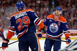 "Doesn't get enough respect" - Connor McDavid heaps praise on Leon Draisaitl after Oilers' Game 1 OT heroics