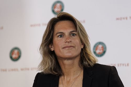 Amelie Mauresmo at the 2025 Roland Garros - Image Source: Getty