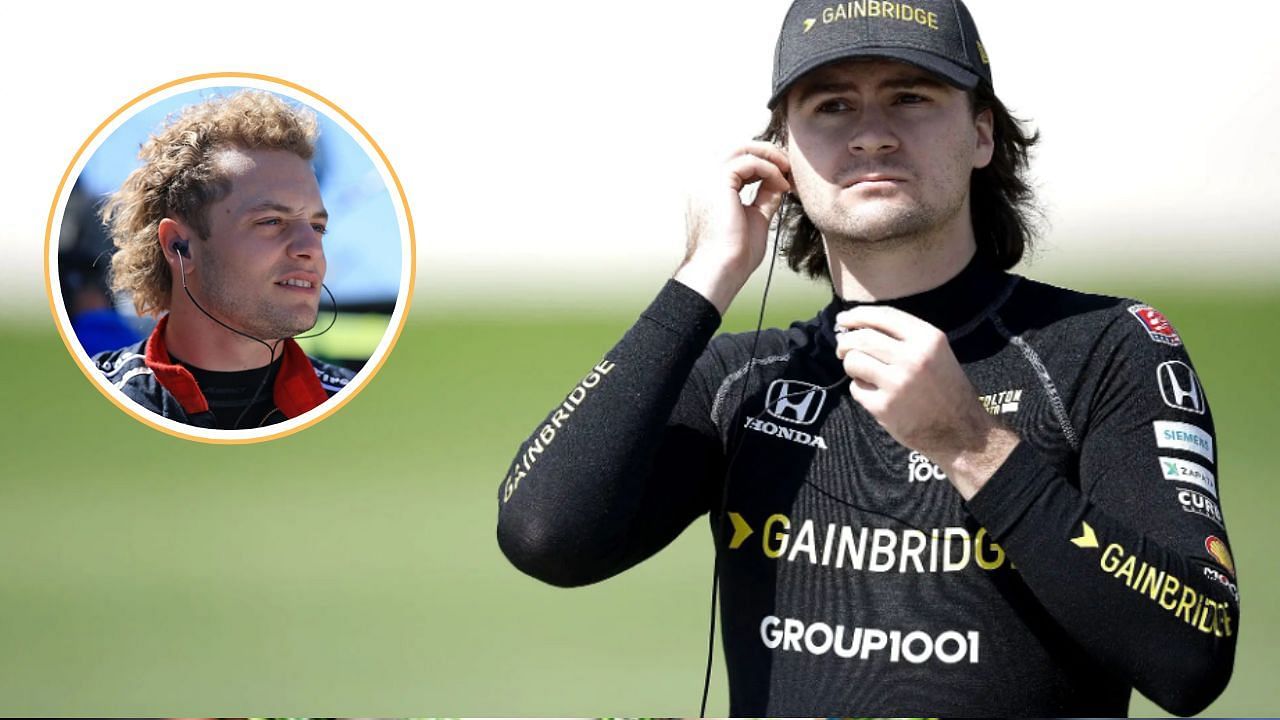 Colton Herta and Santino Ferrucci