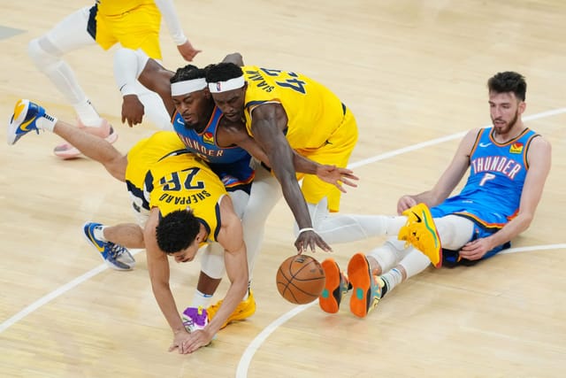 Indiana Pacers vs OKC Thunder game player stats and box score for June