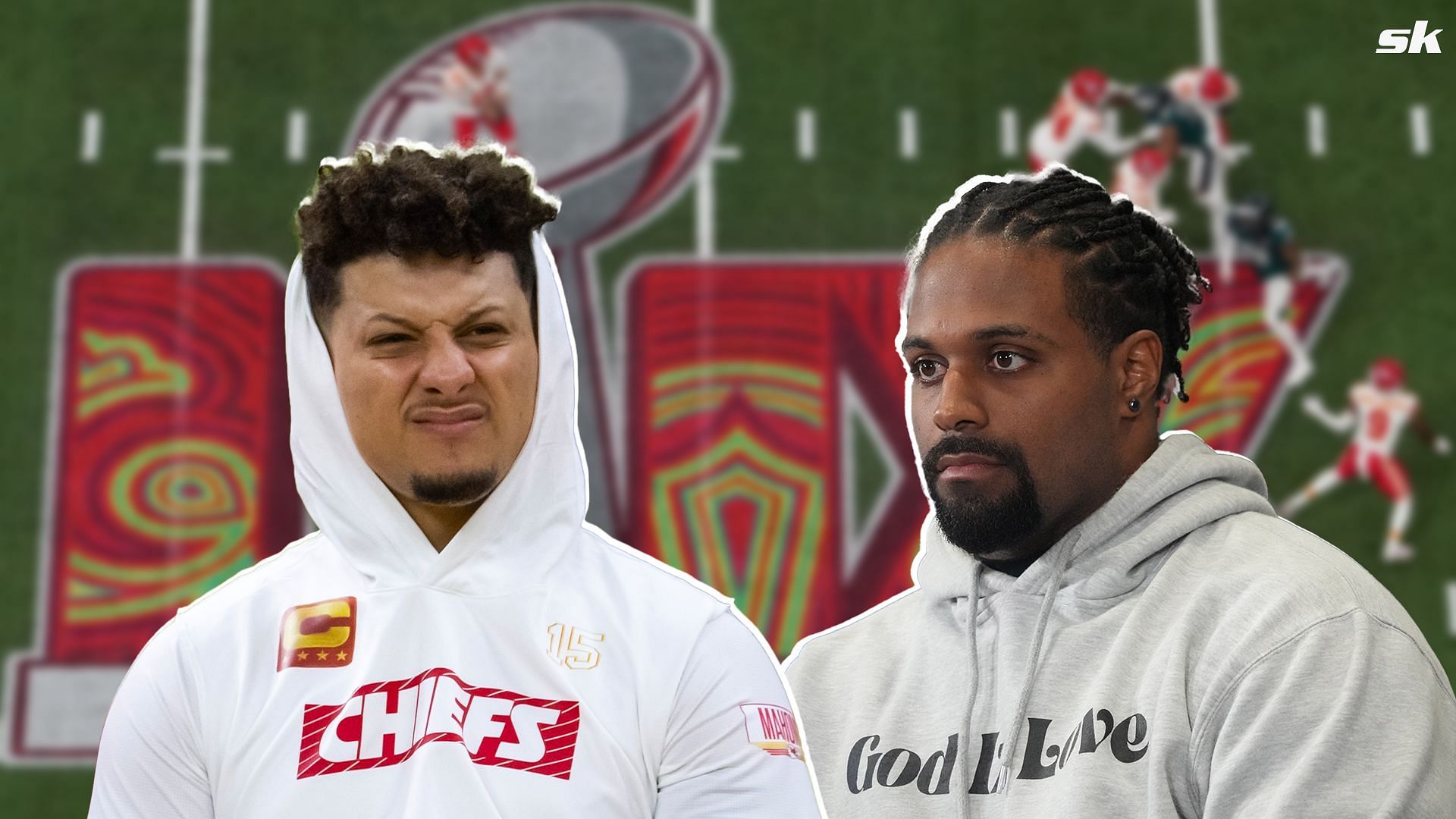 Cameron Jordan sounds off on betting against Patrick Mahomes&rsquo; Chiefs being Super Bowl contenders [Source: Imagn]