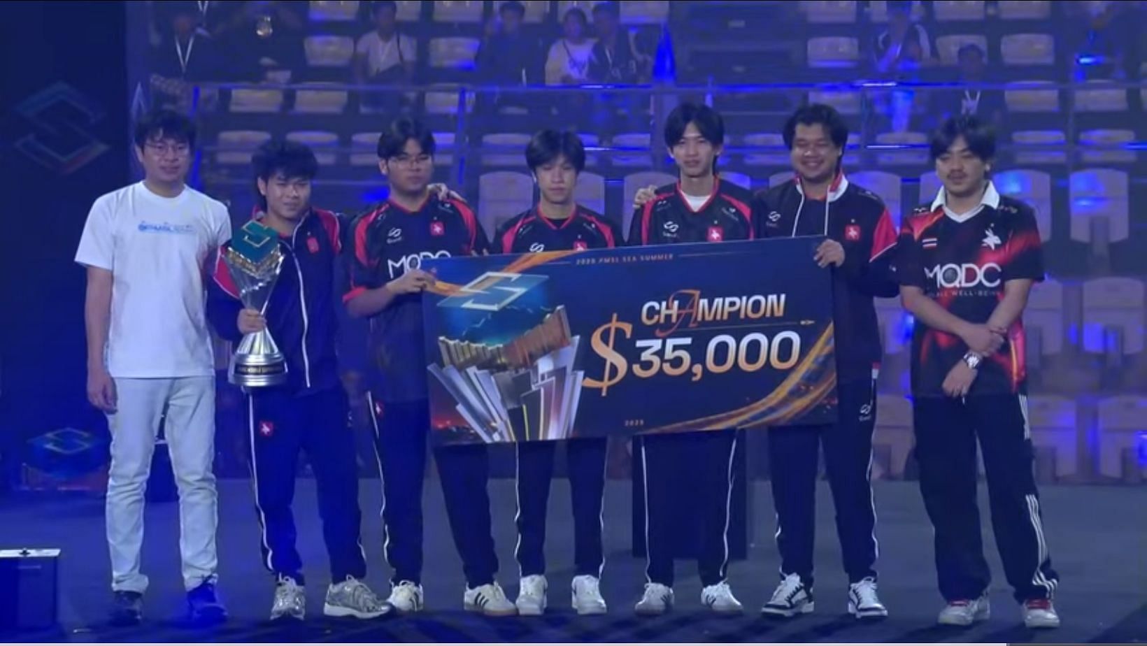 EArena wins PMSL 2025 SEA Summer (Image via YouTube/PUBG Mobile Esports)
