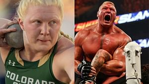 "I don't know who Brock Lesnar is"- Mya Lesnar's coach shares college recruiting anecdote with the WWE star