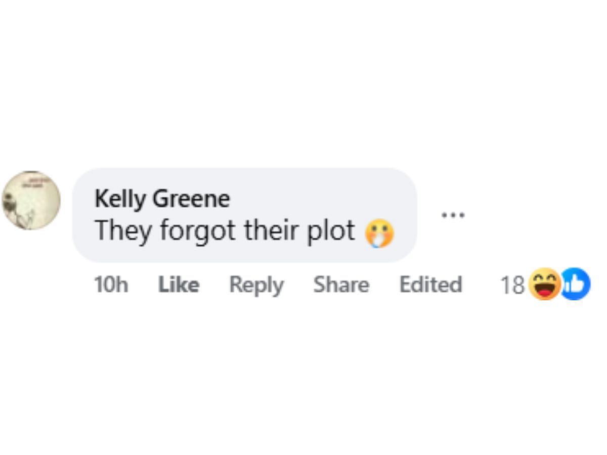 Comments by fans on the post (Image via Facebook/@Mary Ellen Whitaker)