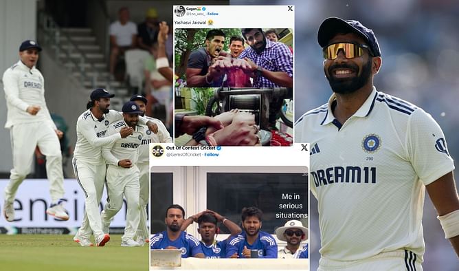 "I only believe in Jassi bhai because"- Top 10 funny memes from Day 2 of first ENG vs IND 2025 Test in Leeds