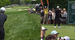 WATCH: Jordan Spieth makes clutch par save after nearly hitting fan at the 2025 Memorial Tournament