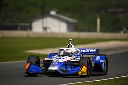 Felix Rosenqvist ends 'bad luck' with rare IndyCar podium at Road America