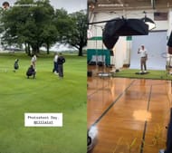 Stills from Adam Scott's Instagram stories - Source: @adamscottofficial on Instagram