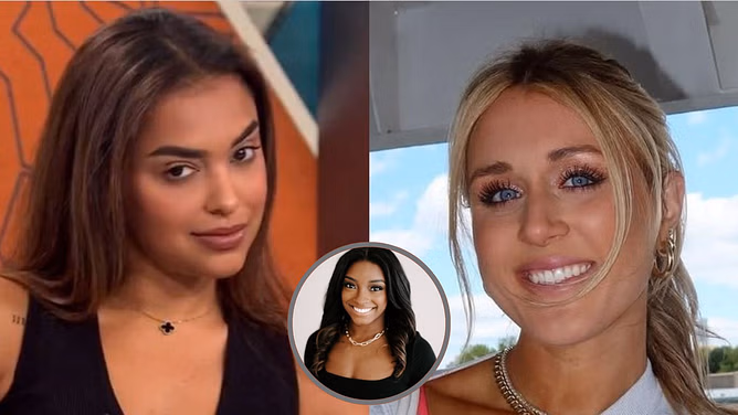 "Girl, shut up": Ashley Nicole Moss pulls no punches for Riley Gaines framing Simone Biles' apology as "groveling" amid trans athlete debate