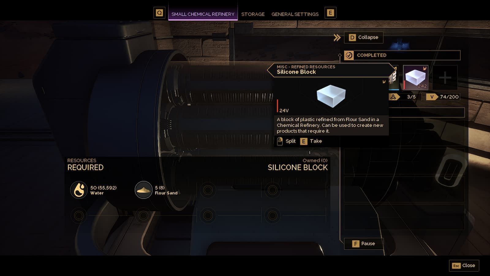 dune awakening silicone block