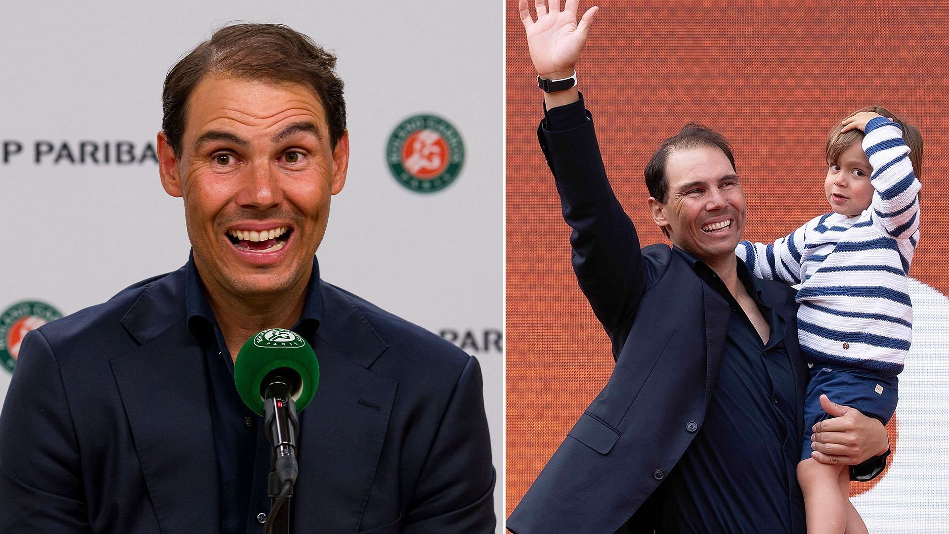 Rafael Nadal jokingly reveals how baby son spoiled his post-retirement plans
