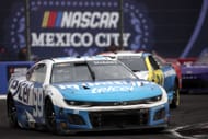Daniel Suarez, driver of the #99 Telcel Chevrolet, drives during the NASCAR Cup Series Viva Mexico 250 at Autodromo Hermanos Rodriguez on June 15, 2025 in Mexico City, Mexico. - Source: Getty
