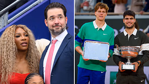 Serena Williams' husband Alexis Ohanian defends women's tennis against criticism after epic Carlos Alcaraz vs Jannik Sinner French Open final