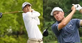 Michael Kim reacts to Jordan Spieth’s “close call” neck injury that jeopardised his Travelers Championship run