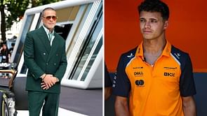 Lando Norris' 4-word advice to Brad Pitt before driving his McLaren