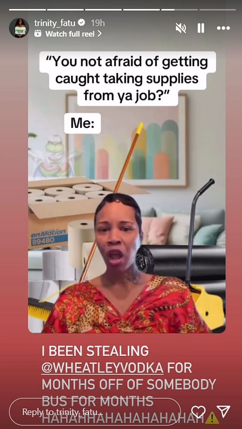 Naomi has finally admitted to it [Credit: Naomi on Instagram Stories]