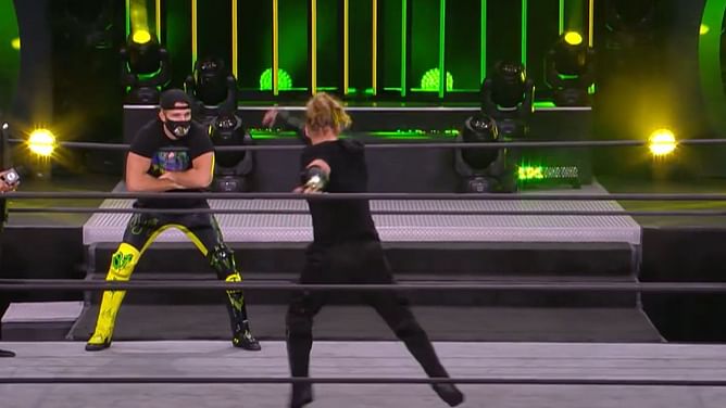 AEW Original spotted backstage; he left the company in 2022