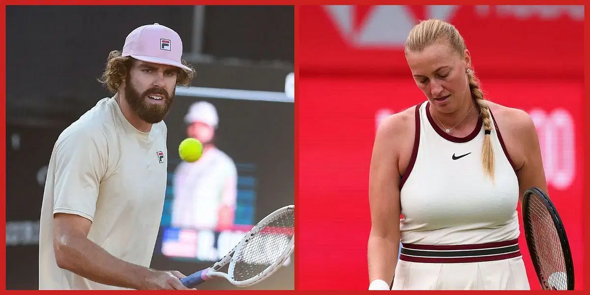 Reilly Opelka and Petra Kvitova (Source: Getty)