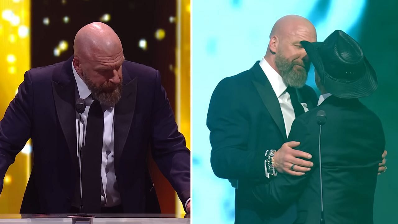 Triple H and Michaels (via WWE