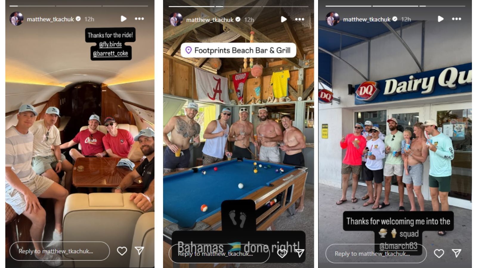 via Instagram/@matthew_tkachuk