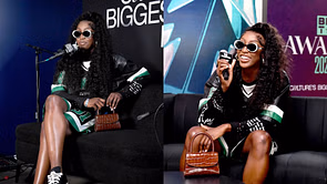 LSU's Flau'jae Johnson steals spotlight at 2025 BET awards with gorgeous look in stylish crimson grown