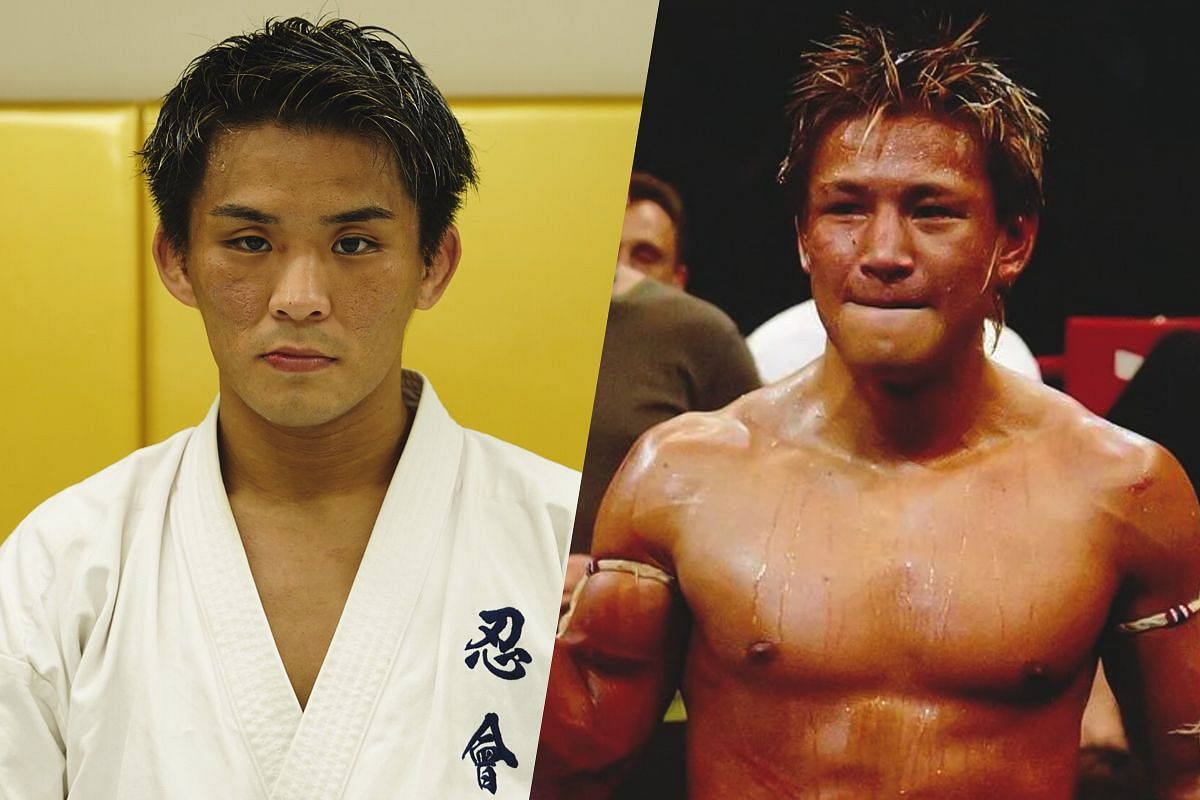 Yuki Yoza and his childhood idol Masato Kobayashi