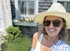 ‘Olive green girlie’ Amanda Balionis poses before heading to Detroit for Rocket Classic 2025