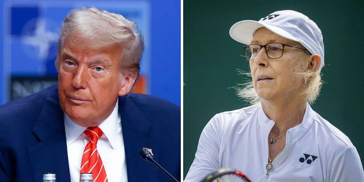 Martina Navratilova says she is scared by Donald Trumps actions after The Pentagon reportedly deceives the President amid America-Iran war