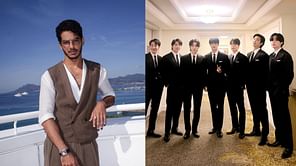 "What a crossover"- Fans stunned as Bollywood actor Ishaan Khatter delivers a performance of BTS' 'Mic Drop' at Miss World 2025 in India