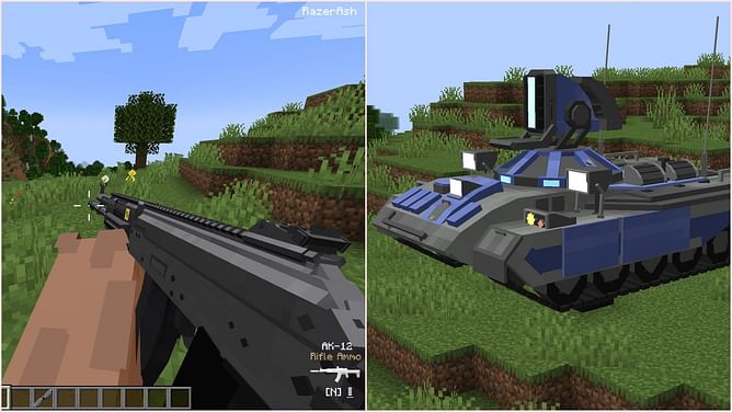Minecraft Superb Warfare mod guide: Features and how to download