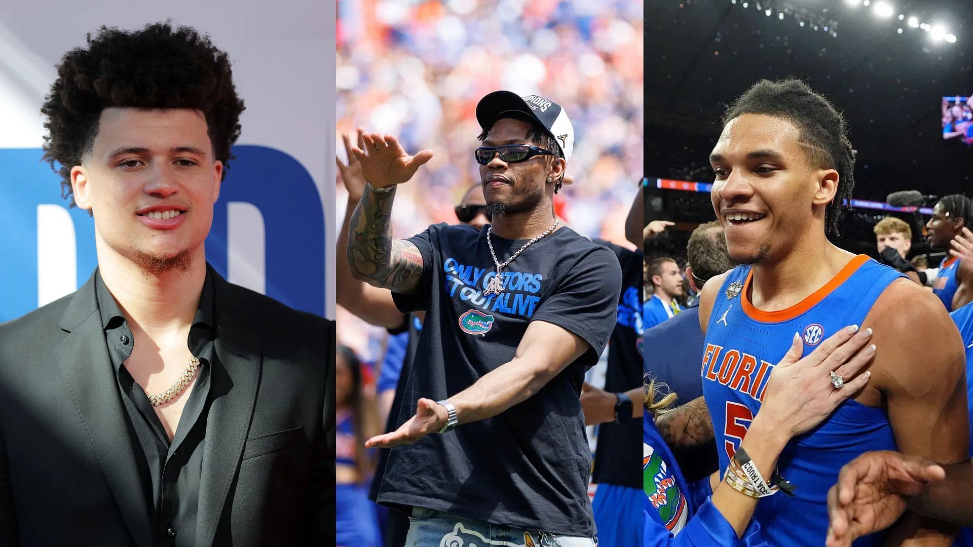 Florida fans show love as they feature among top 2 colleges with the most 2025 NBA Draft picks - Image source: Images via Getty &amp; Imagn