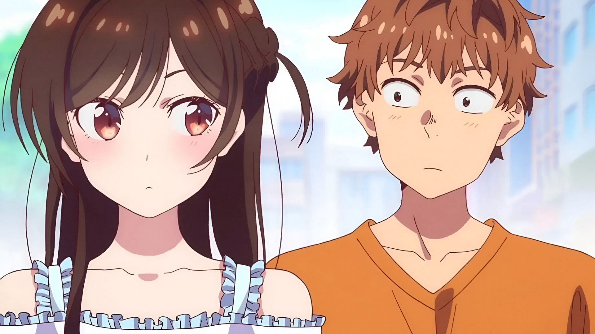Rent A Girlfriend chapter 380 has fans dubbing it as &quot;the worst romance manga&quot; (Image via TMS Entertainment)