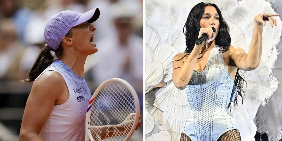 Iga Swiatek embraces 'radical optimism' with Dua Lipa as she casts her vote in Polish elections during French Open