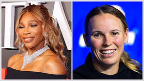 Serena Williams & Caroline Wozniacki exchange loving messages as Dane flaunts baby bump in summer photodump