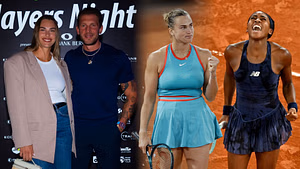 Aryna Sabalenka's boyfriend Georgios swoons in love as she turns up the glamor in L'BEAUTÉ magazine cover ahead of French Open final vs Coco Gauff