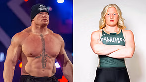 Female WWE star sends a one-word message to Brock Lesnar's daughter, Mya, after her recent accomplishment